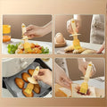 2 in 1 Oil Dispenser with Brush - Cute Kitchen Tool - Market FindsMarket Finds 2 in 1 oil dispenser with brush used for glazing chicken, baking, cooking, and spreading sauce