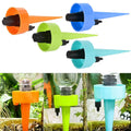 Colorful Wukusy automatic plant watering spikes for efficient garden irrigation and plant care