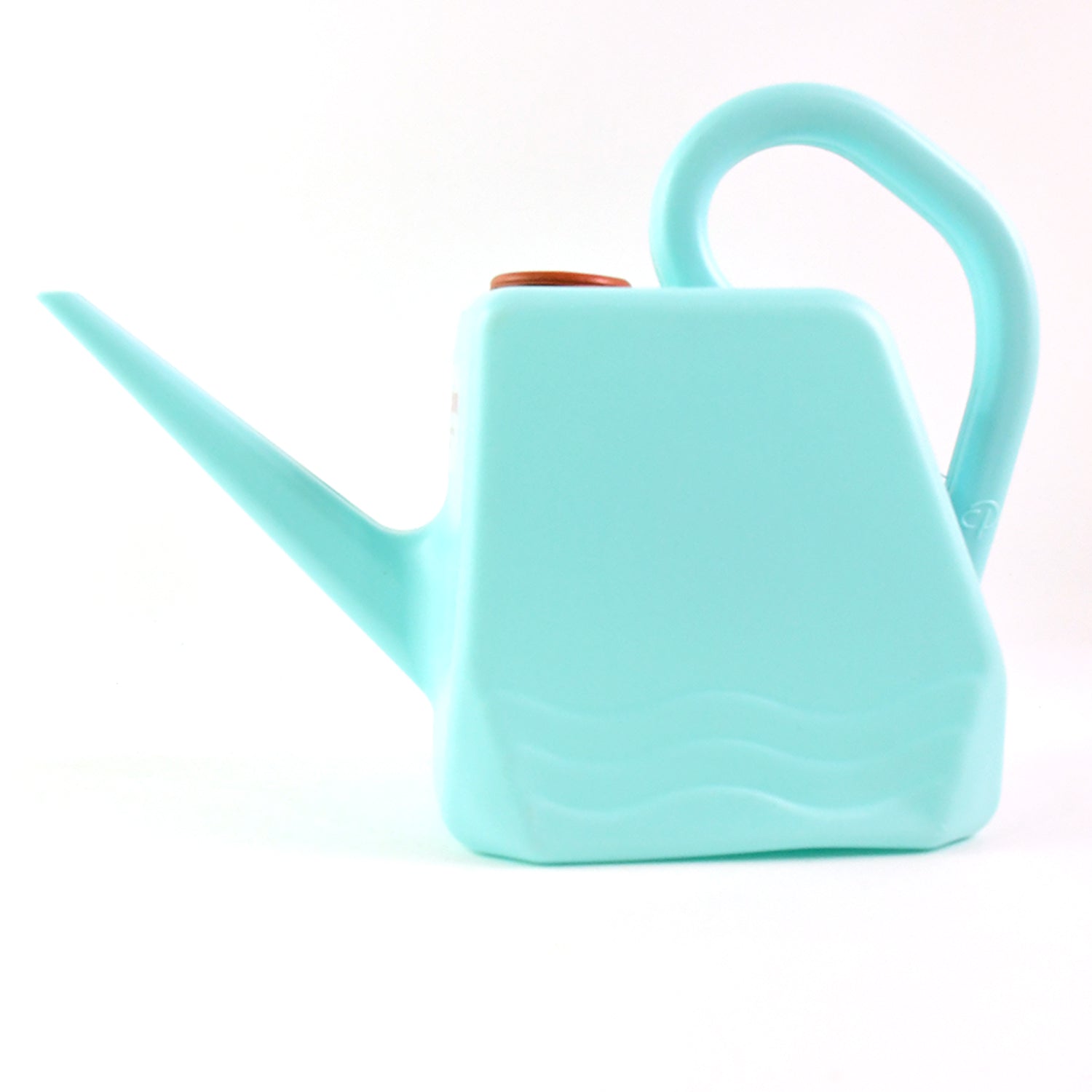 Wukusy light blue 2 litre gardening watering can with long spout and ergonomic handle