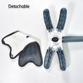 Wukusy hands-free squeeze mop with detachable microfiber cleaning pads for easy home improvement