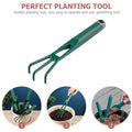 Wukusy heavy duty garden hand trowel and cultivator tool with green handle for planting and soil cultivation