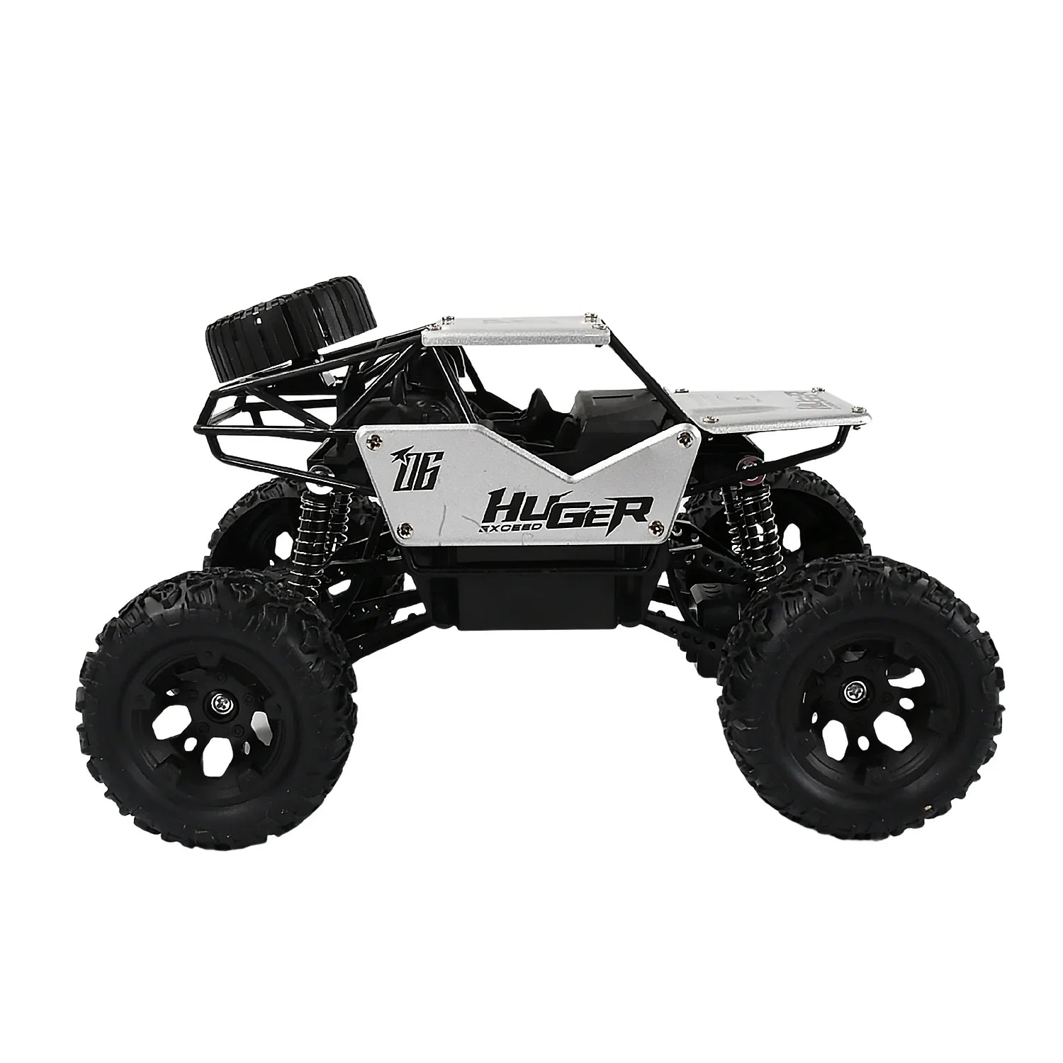 Remote Control Stunt Racing Truck with ABS Frame - Market FindsMarket Findsremote control stunt racing truck with large off - road tires and durable metal frame